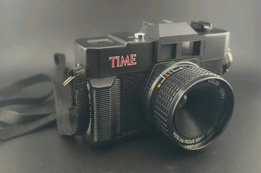 Vintage TIME Magazine Promotional 35mm Camera w/ Manual